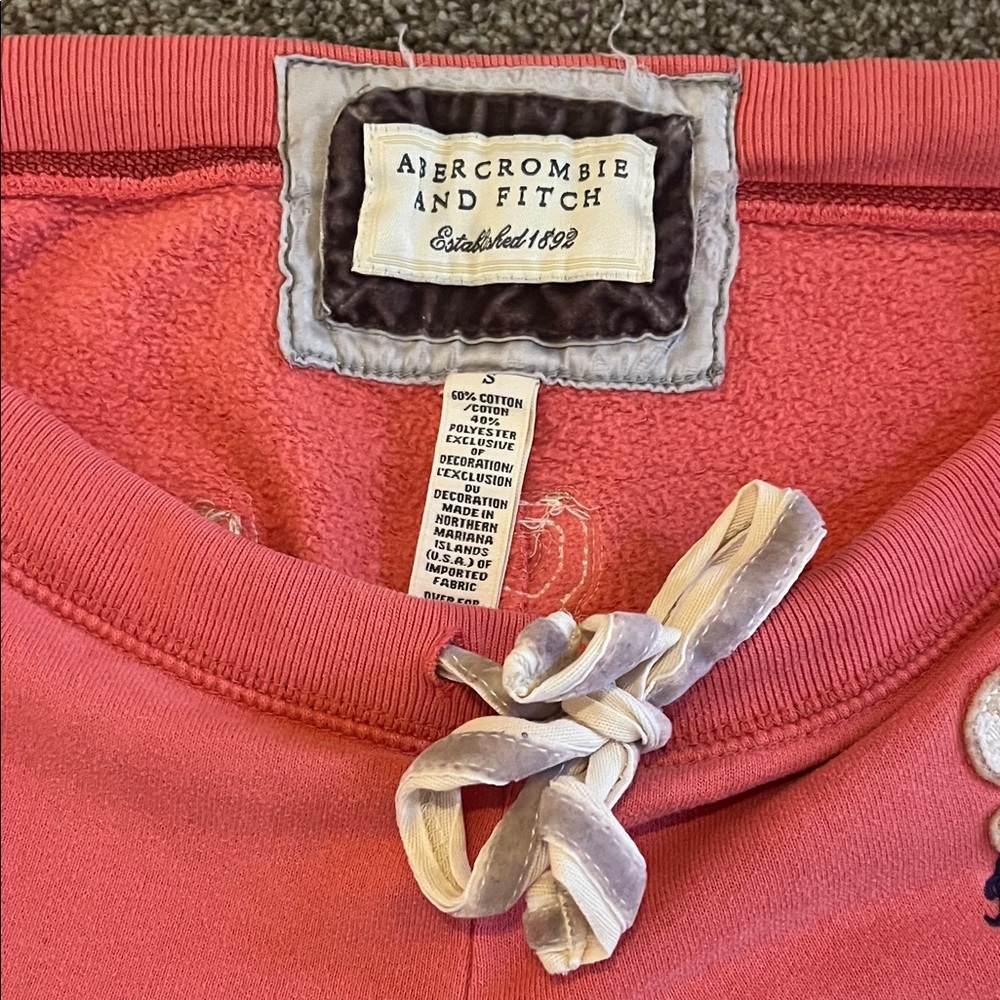 Y2K - Abercrombie & Fitch Pink Joggers with Embroidered Detail - Picture 4 of 5